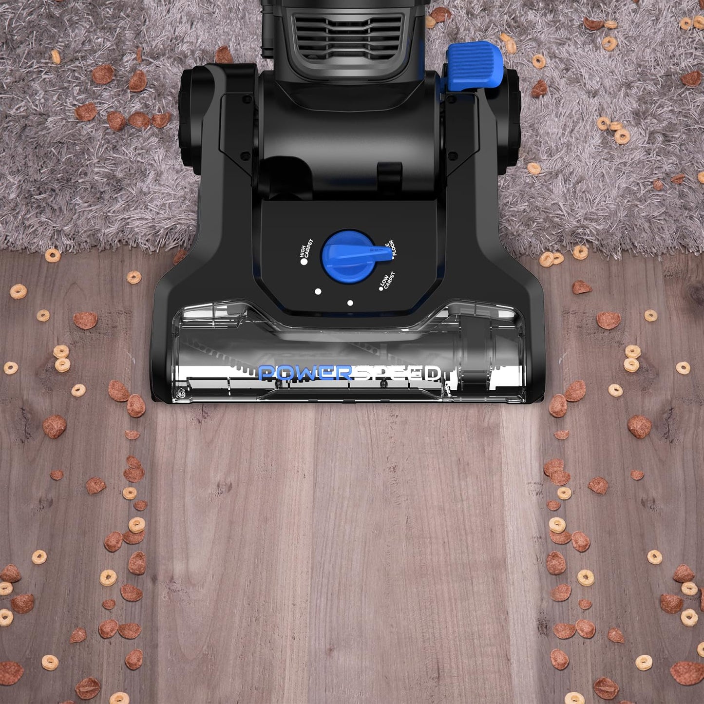 Aspiradora Vertical Eureka Pet Turbo Negra PowerSpeed