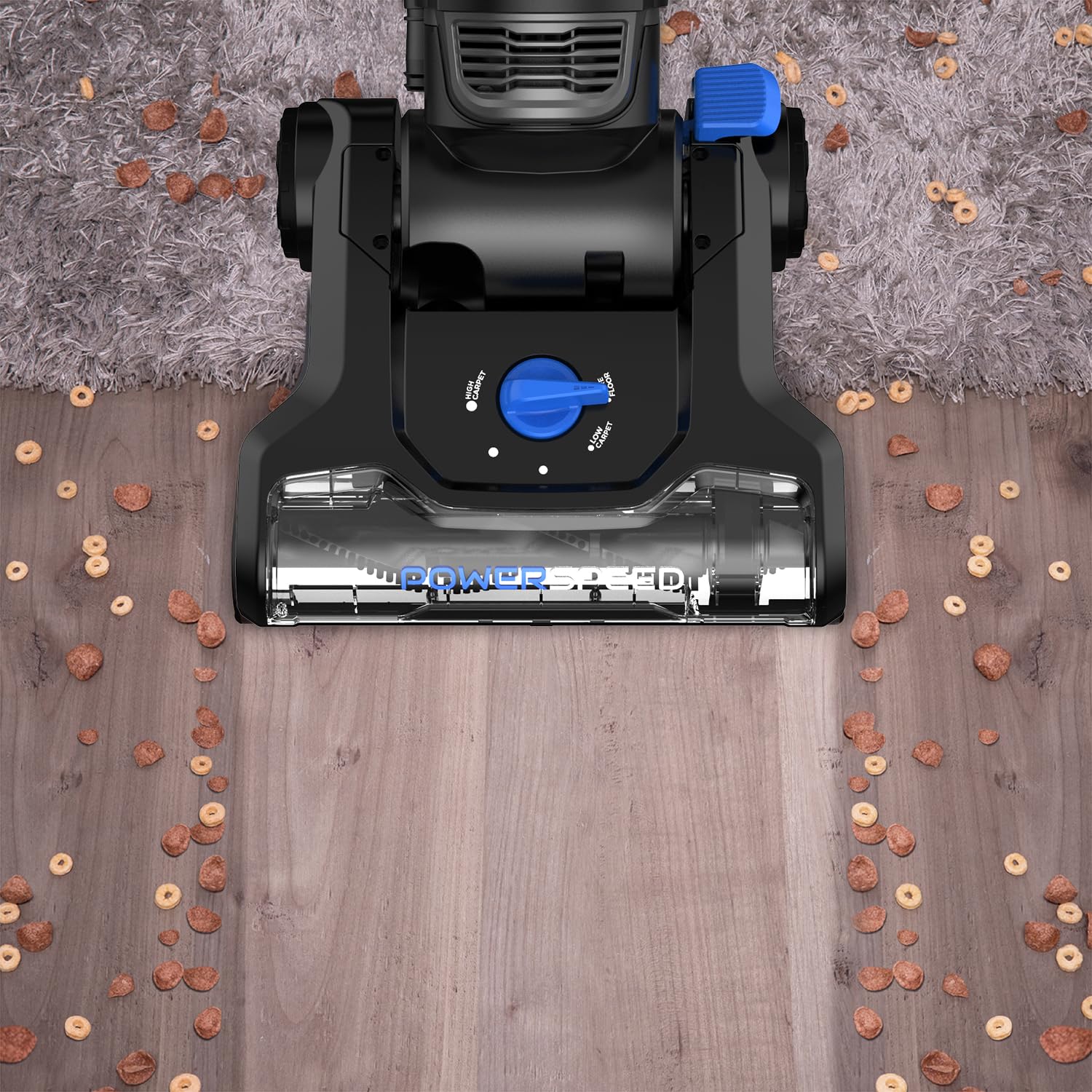 Aspiradora Vertical Eureka Pet Turbo Negra PowerSpeed