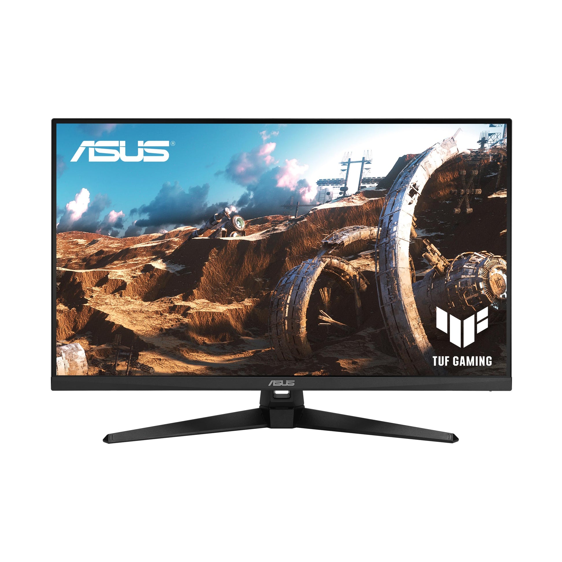 ASUS TUF Gaming Monitor HDR de 31.5" 1440P (VG32AQA1A) - QHD (2560 x 1440), 170Hz, 1ms, Extreme Low Motion Blur, FreeSync Premium, DisplayPort, HDMI, HDR-10, Shadow Boost, VESA Montaje en pared, negro
