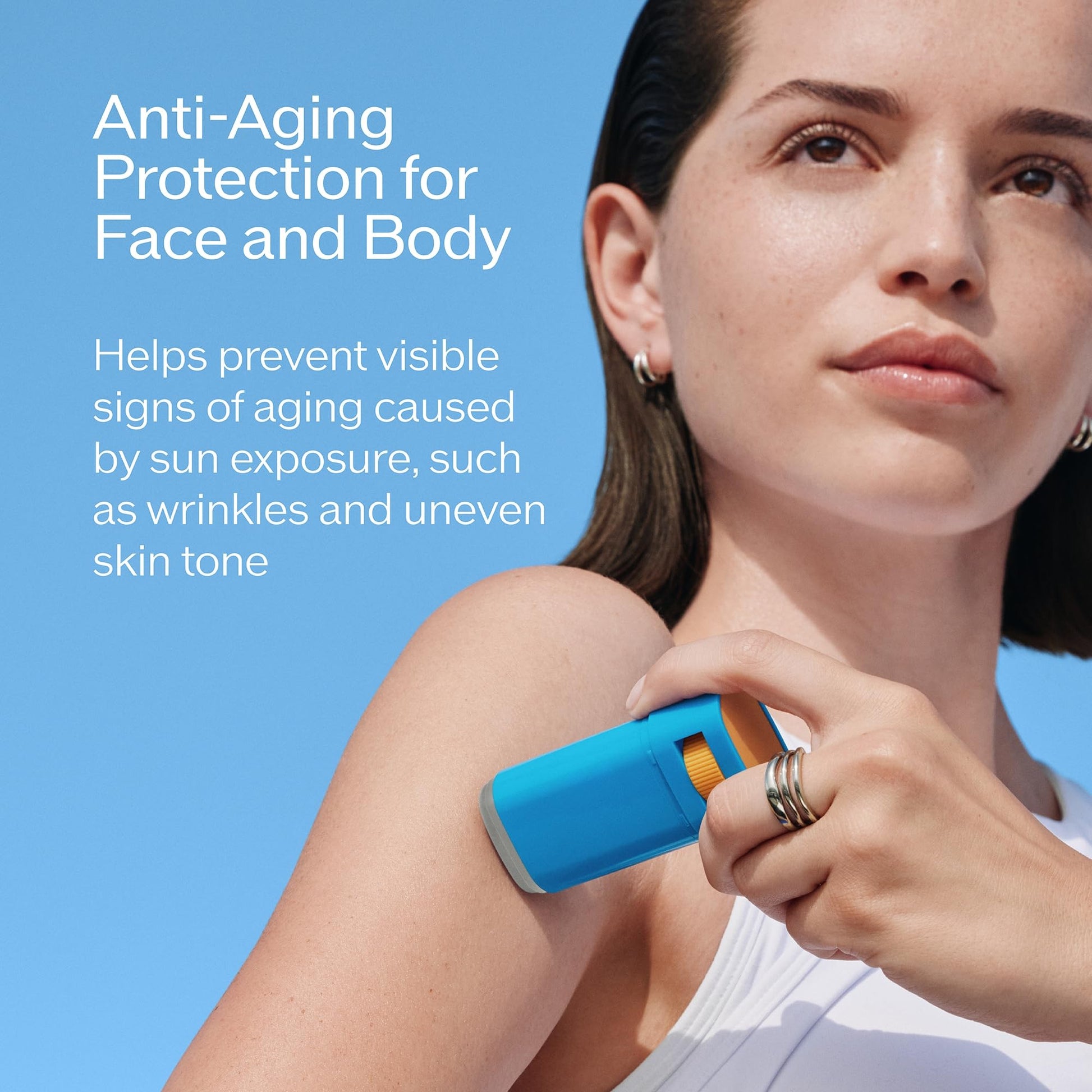Clear Sunscreen Stick SPF 50 Plus by Shiseido for Unisex - 0.7 oz Sunscreen