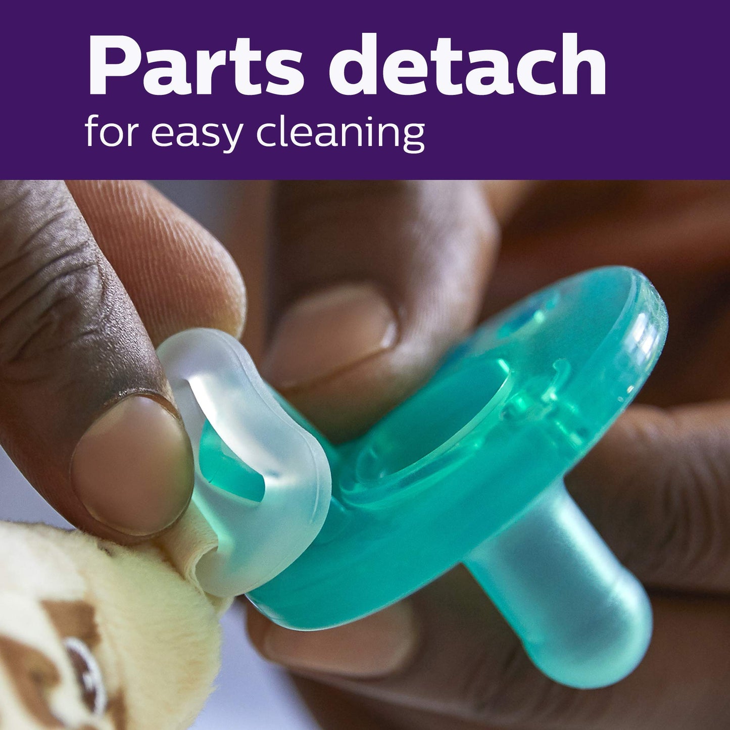 Chupete Philips Avent Elefante Estándar para Bebé 0-3 Meses