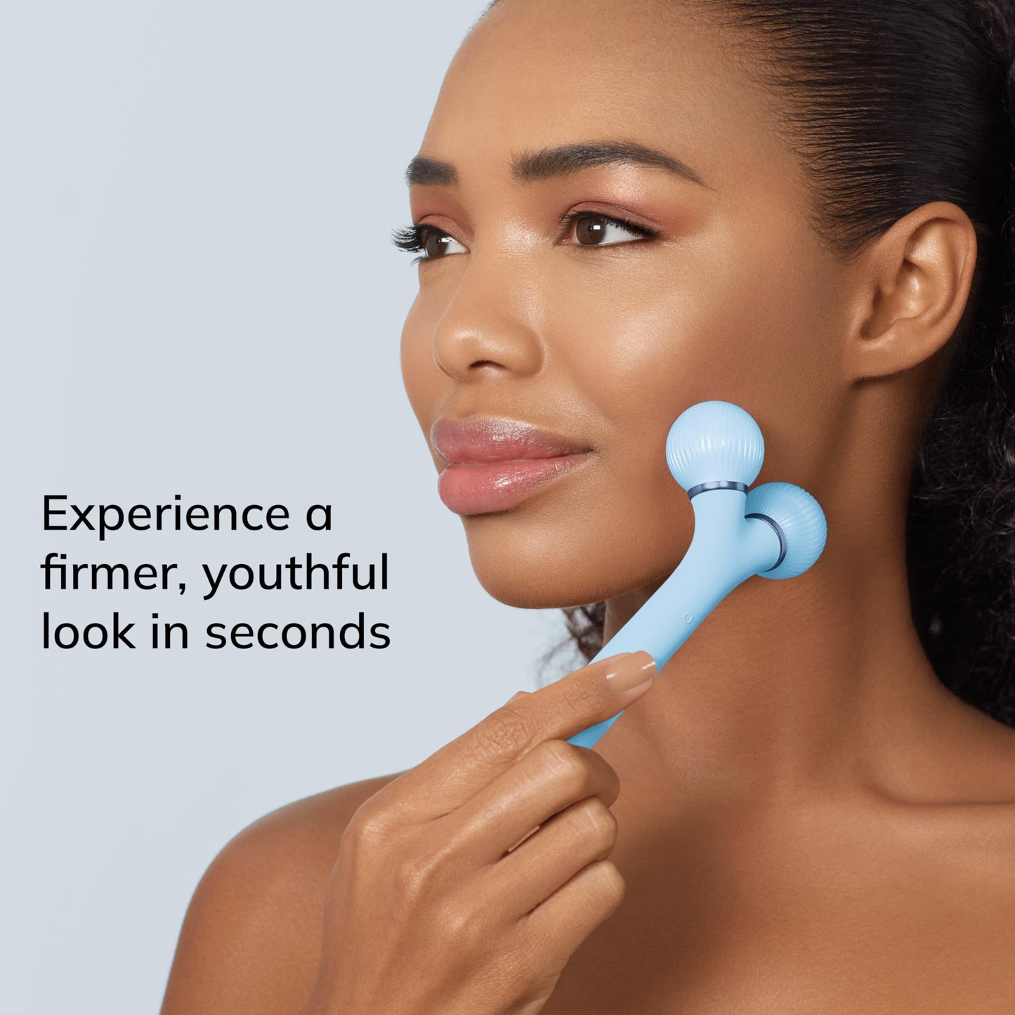 GESKE | Rodillo facial sónico SmartAppGuided™ | 4 en 1 | rodillo derma | dispositivo para la cara | rodillo derma | Rodillo facial profesional | Reafirma y define la piel del rostro