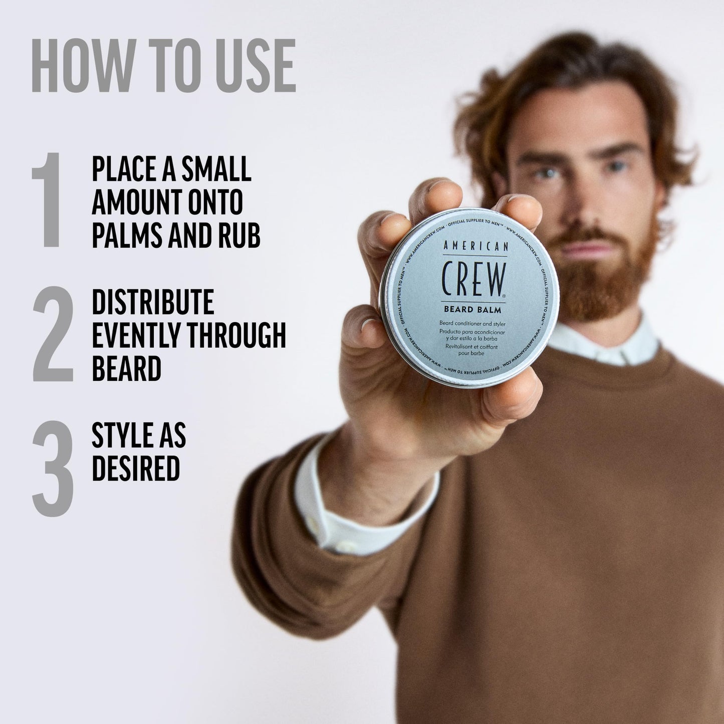 American Crew Crew beard balm 2.1oz/60g