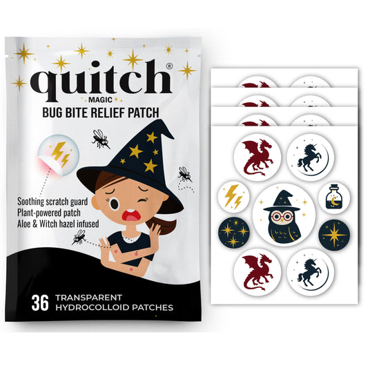 Parches Alivio Quitch Mosquitos Niños y Bebés Alternativa a Cremas Antiprurito