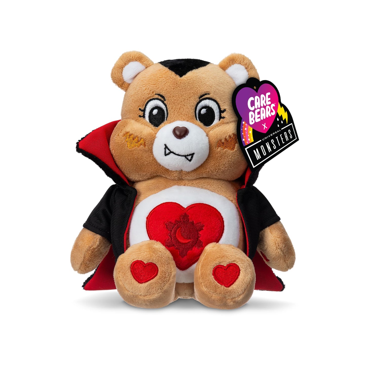 Care Bears Universal Monsters - Peluche de tamaño Divertido - Tenderheart as Drácula