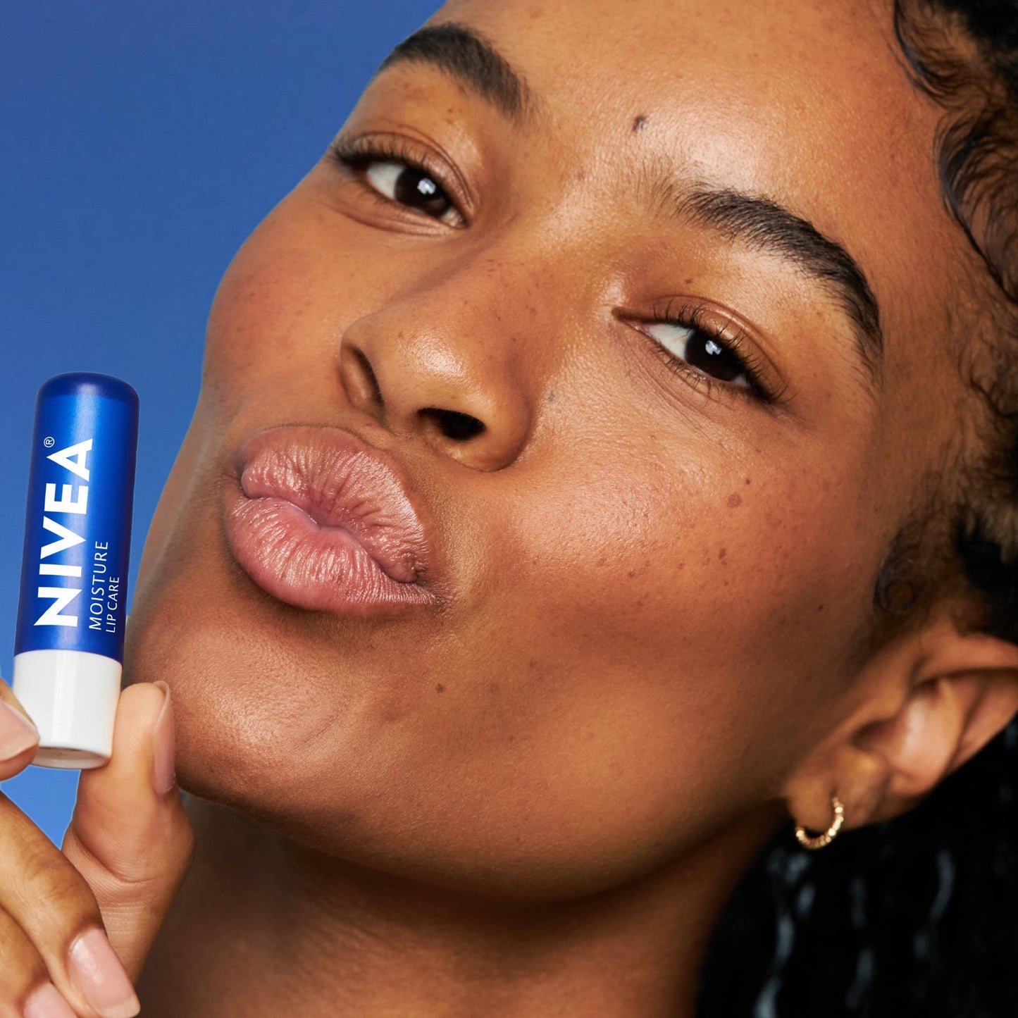 NIVEA Moisture Lip Care - Unisex Intensively Moisturizing Balm - 0.17 oz, Pack Of 4