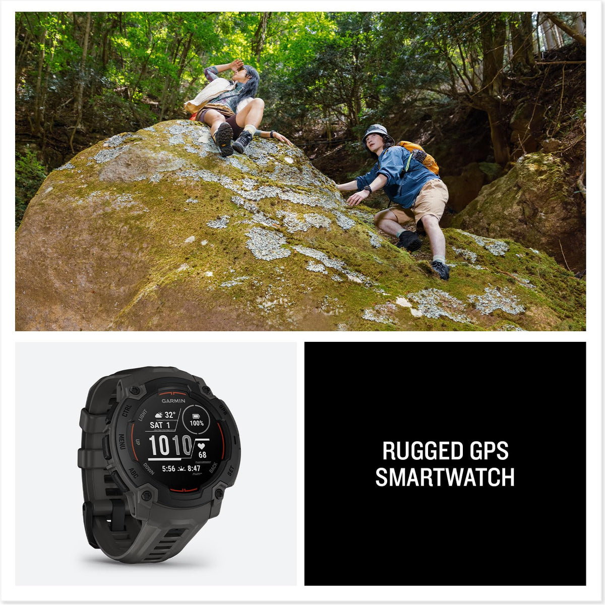 Reloj Garmin Instinct E 45 mm Negro