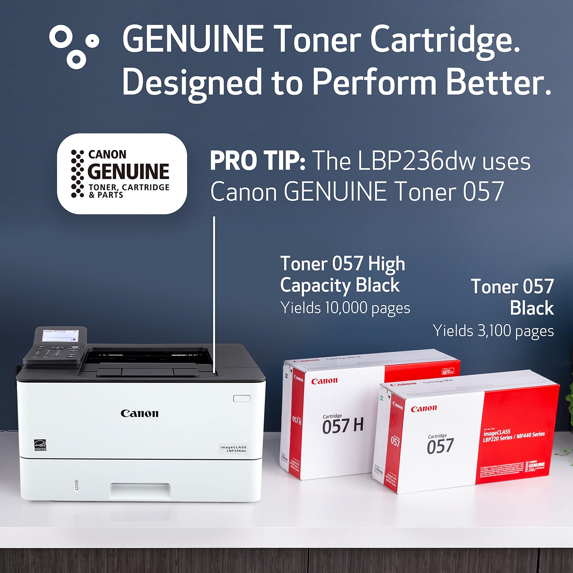 Canon imageCLASS LBP236dw - Impresora láser inalámbrica, dúplex y preparada para móviles