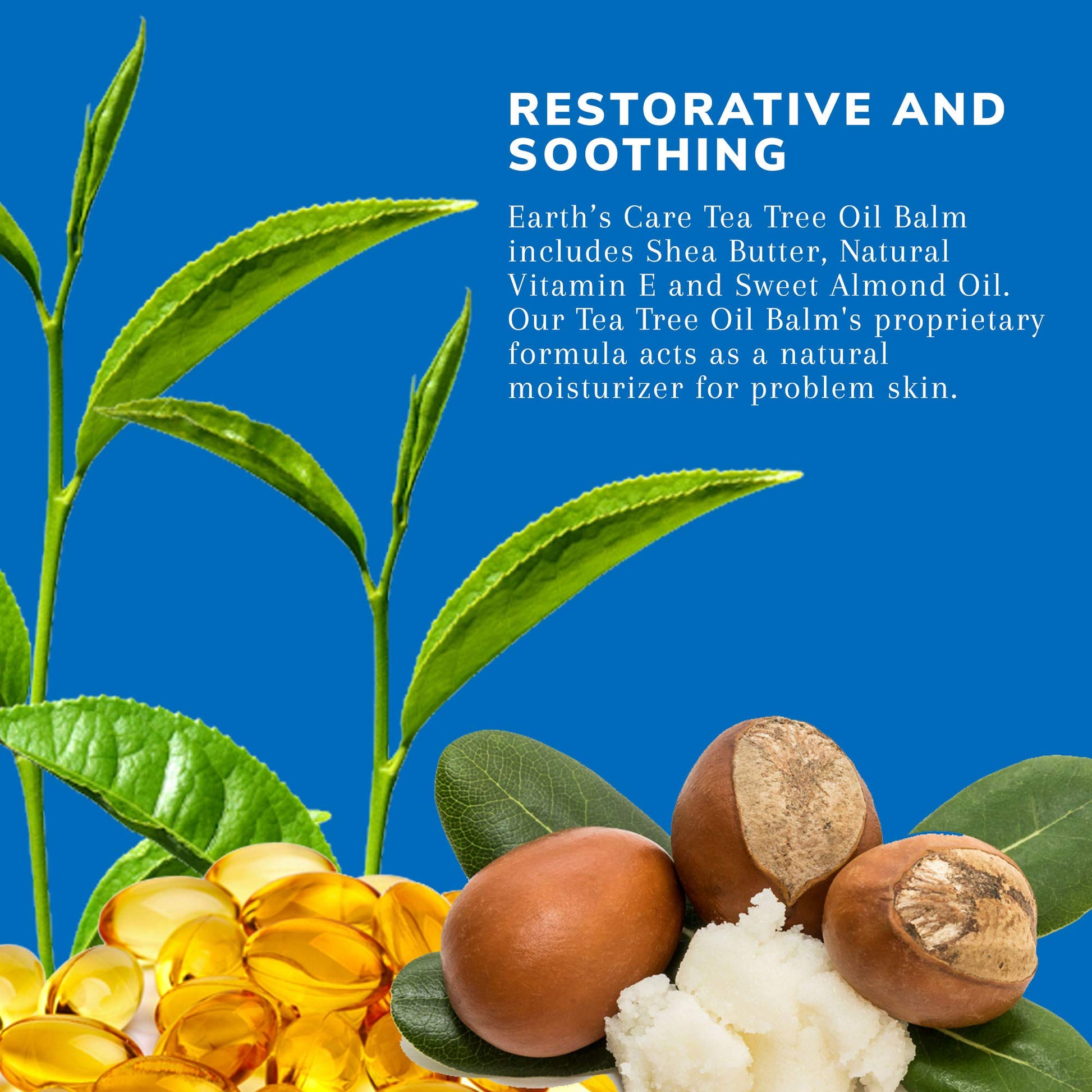 Bálsamo Earth's Care Árbol de Té prueba sin parabenos ni fragancias