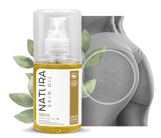 Aceite reparador para cicatrices y estrías - Aceite corporal Natura Skin 100 ml.