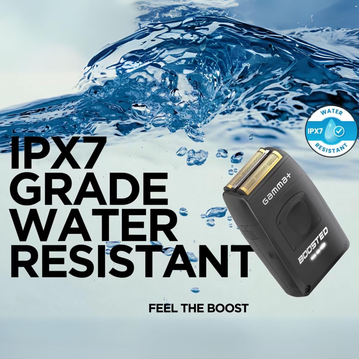 GAMMA+ - Afeitadora inalámbrica de doble lámina, recargable USB-C con micro recortadora integrada (afeitadora de lámina)