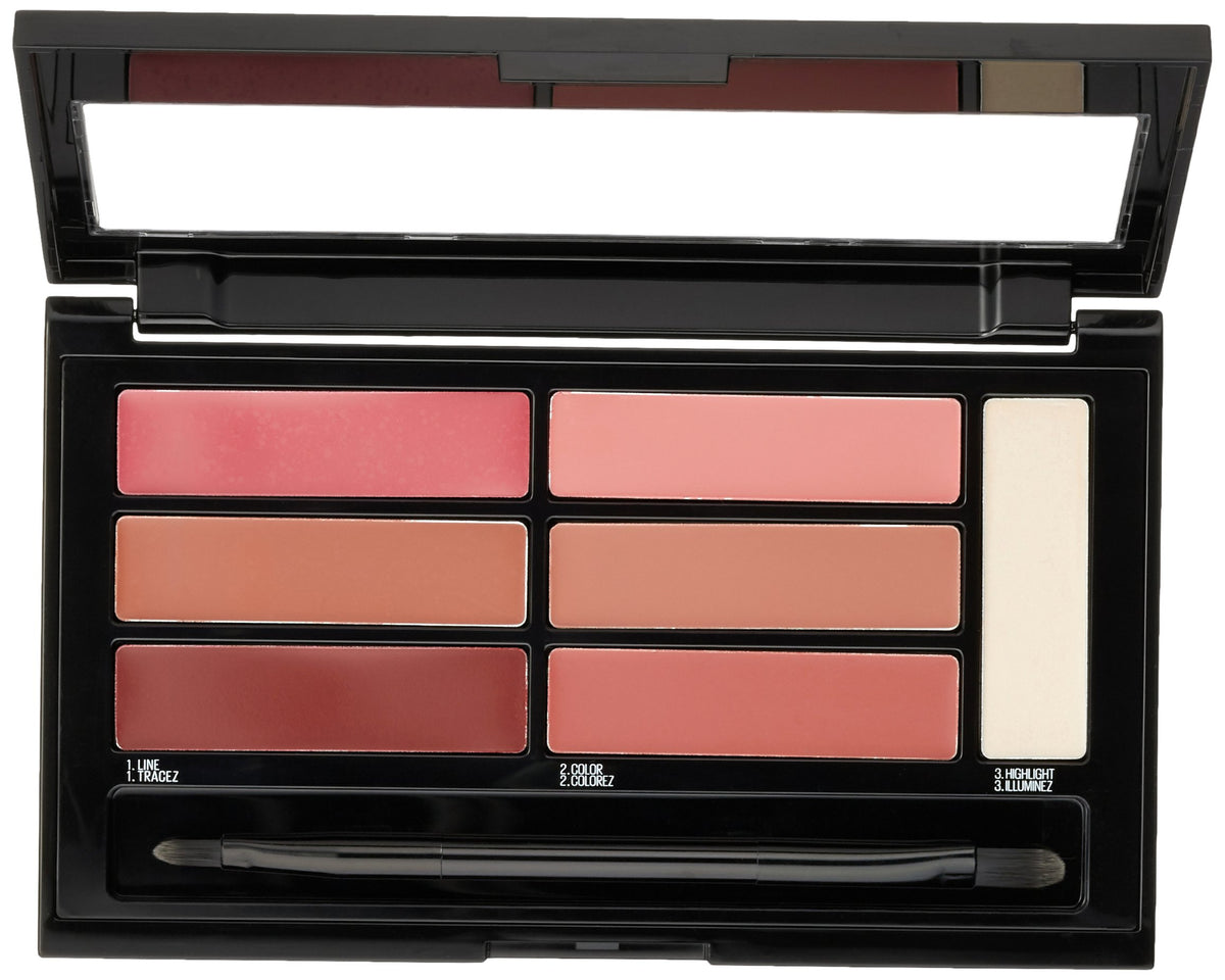Maybelline Paleta de Labios Blushed Bombshell, color Multitono