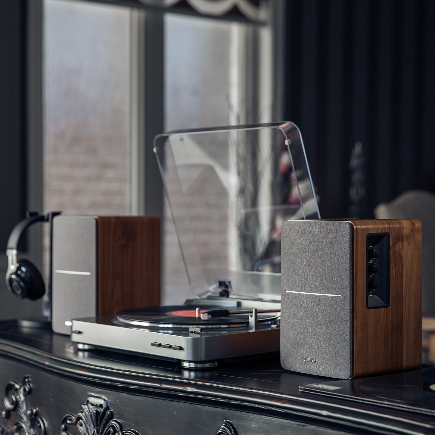 Altavoces Activos Edifier Madera 42 Vatios Tipo Monitor 2.0