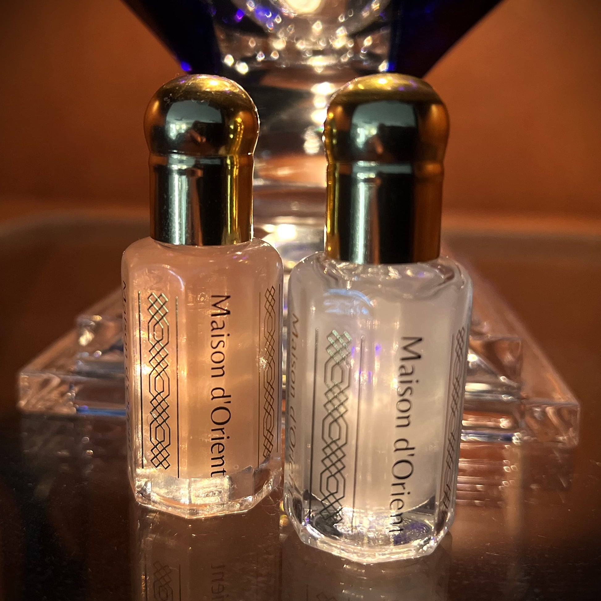 PINK MUSK (Pink Tahara) 12mL | Perfume and Body Oil from Fragrance House Maison d'Orient, Dubai UAE | Original Misk Blend | Alcohol Free and Vegan | Arabian Perfume
