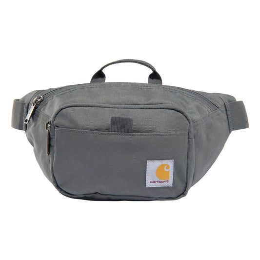 Carhartt - Riñonera unisex, Grava, Una talla, Riñonera ajustable, duradera, resistente al agua