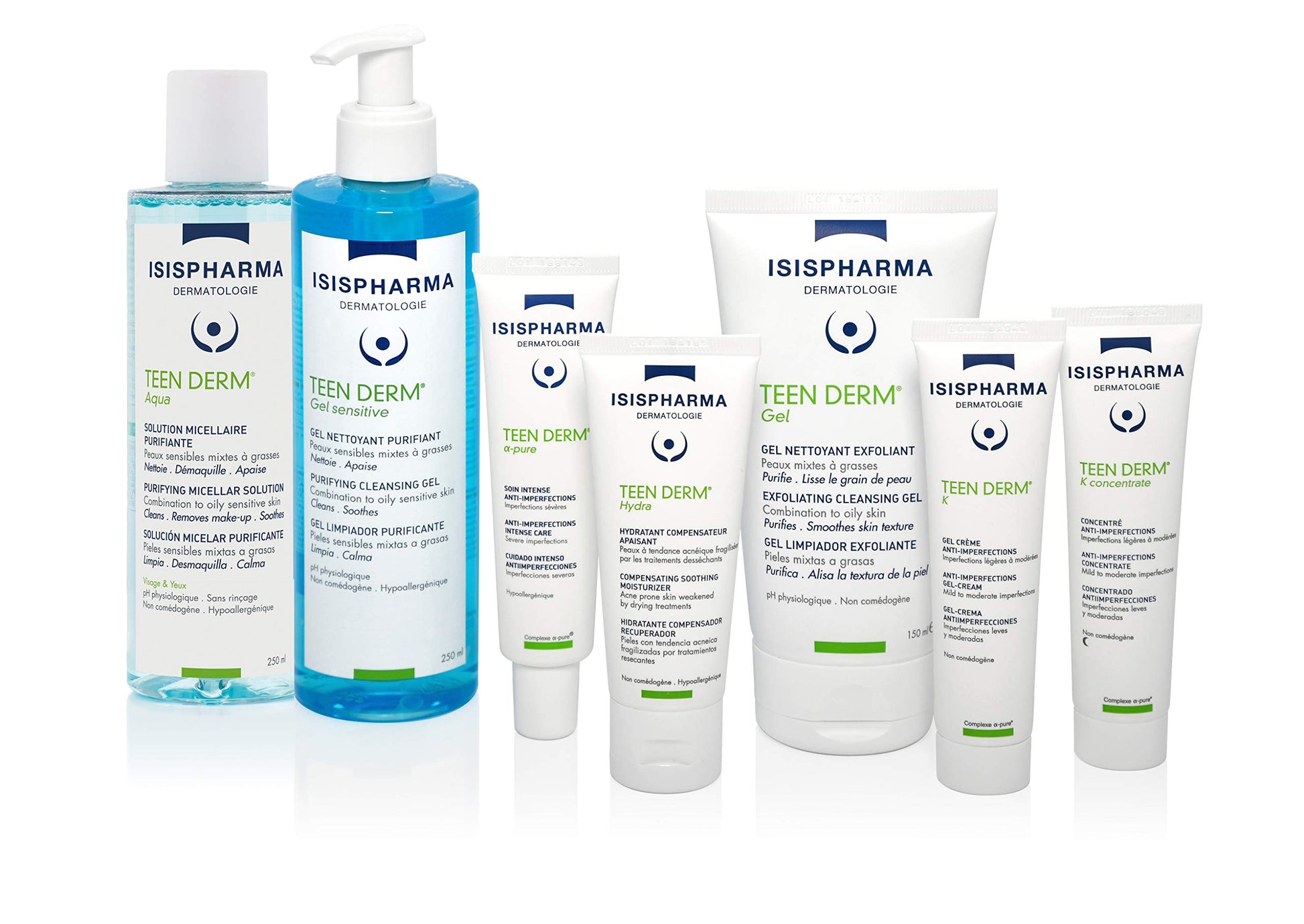 Isispharma Teen derm Alpha Pure 30 ml, tratamiento para acne con imperfecciones severas