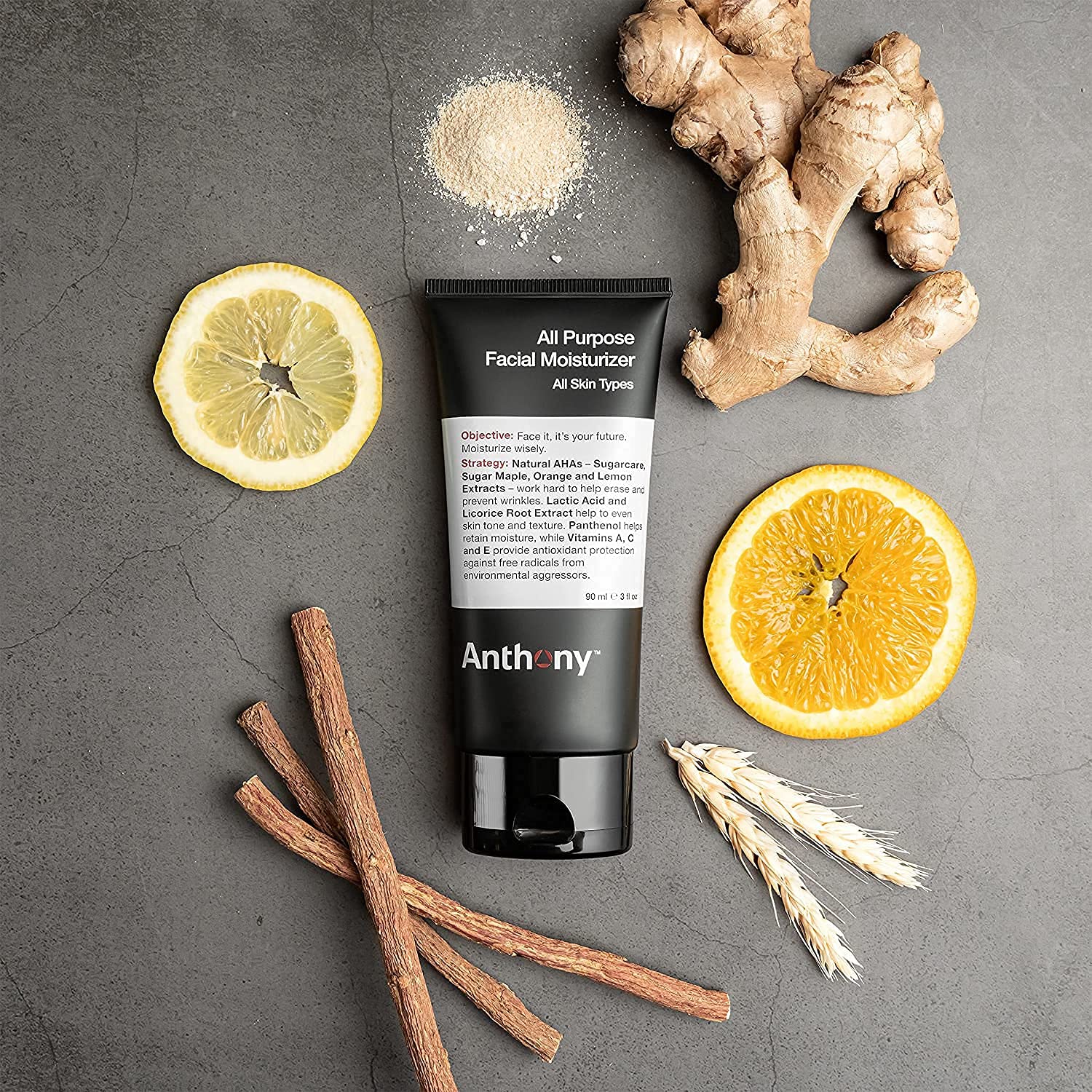 Hidratante Facial Multipropósito Anthony, 3 oz - Nutre y Protege tu Piel
