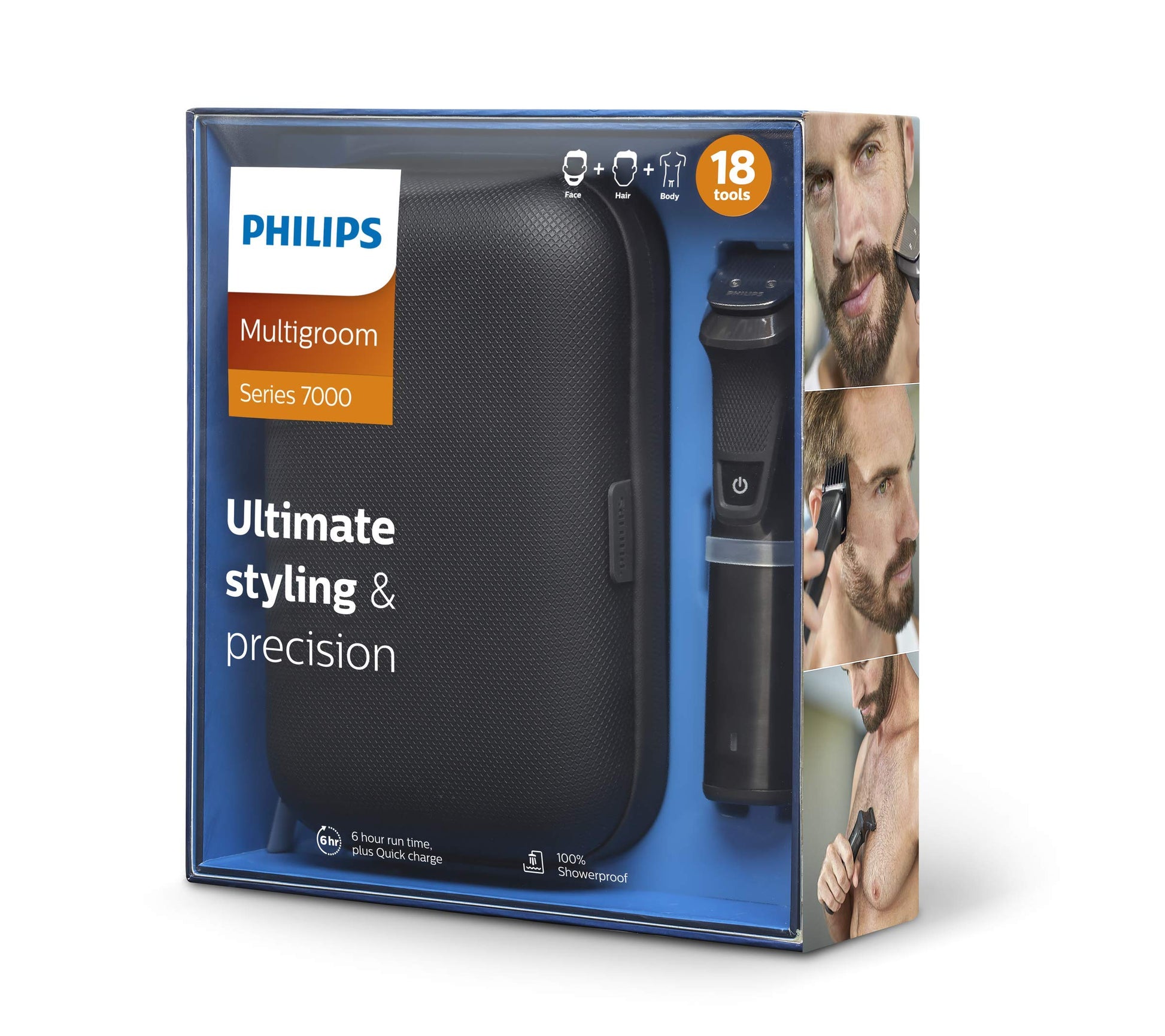 Set de Arreglo Personal Philips Multigroom Series 7000 18 en 1