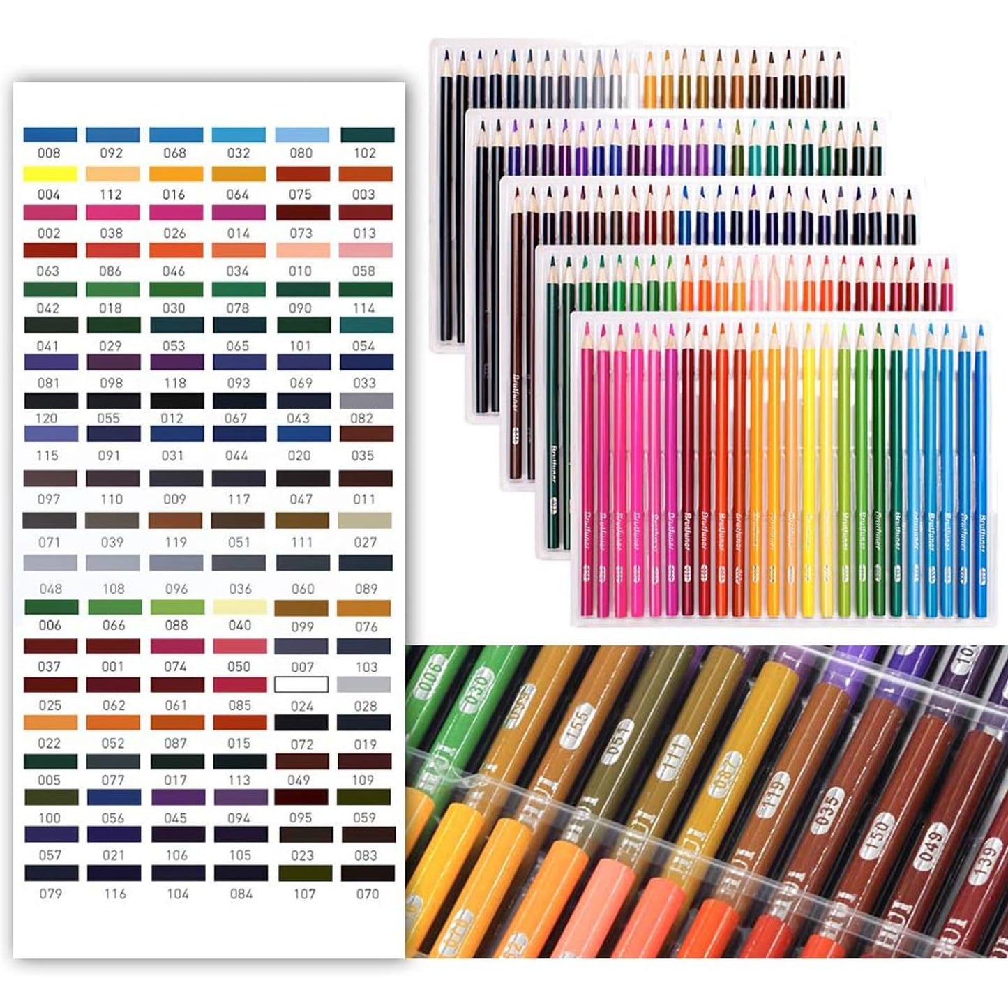 Kit de Dibujo Profesional 120 Piezas Ideal para Niños y Adultos Artistas