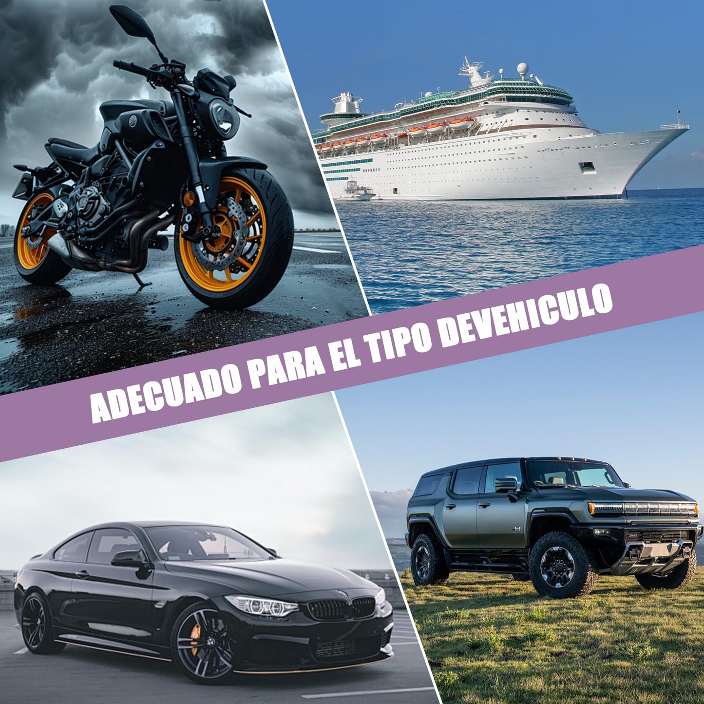 Spray de Recubrimiento de Coche VKUJDT Negro Acción Rápida con Alta Protección 3 en 1 360ml más Esponjas y Toallas