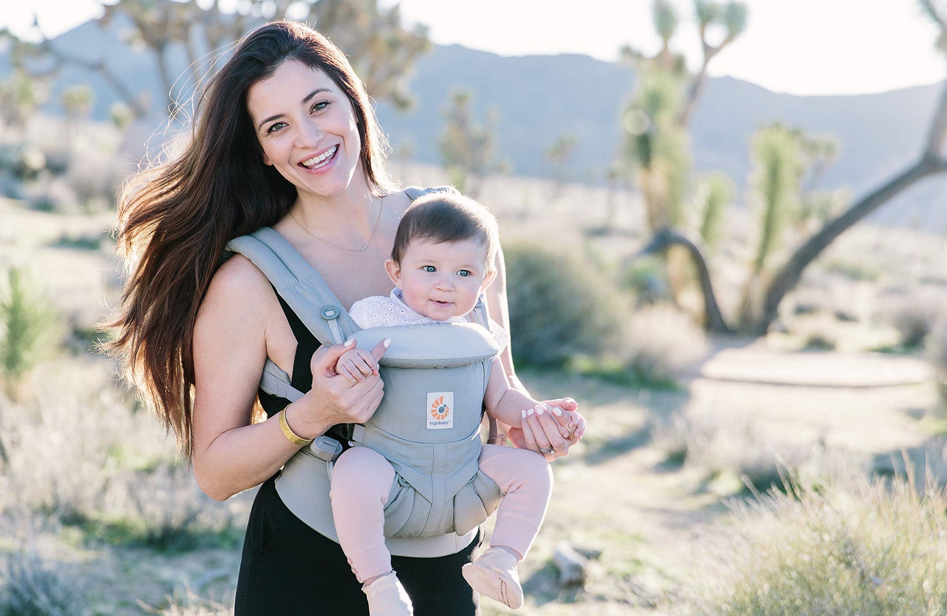 Mochila Porta Bebé Ergobaby Gris Perla Omni 360