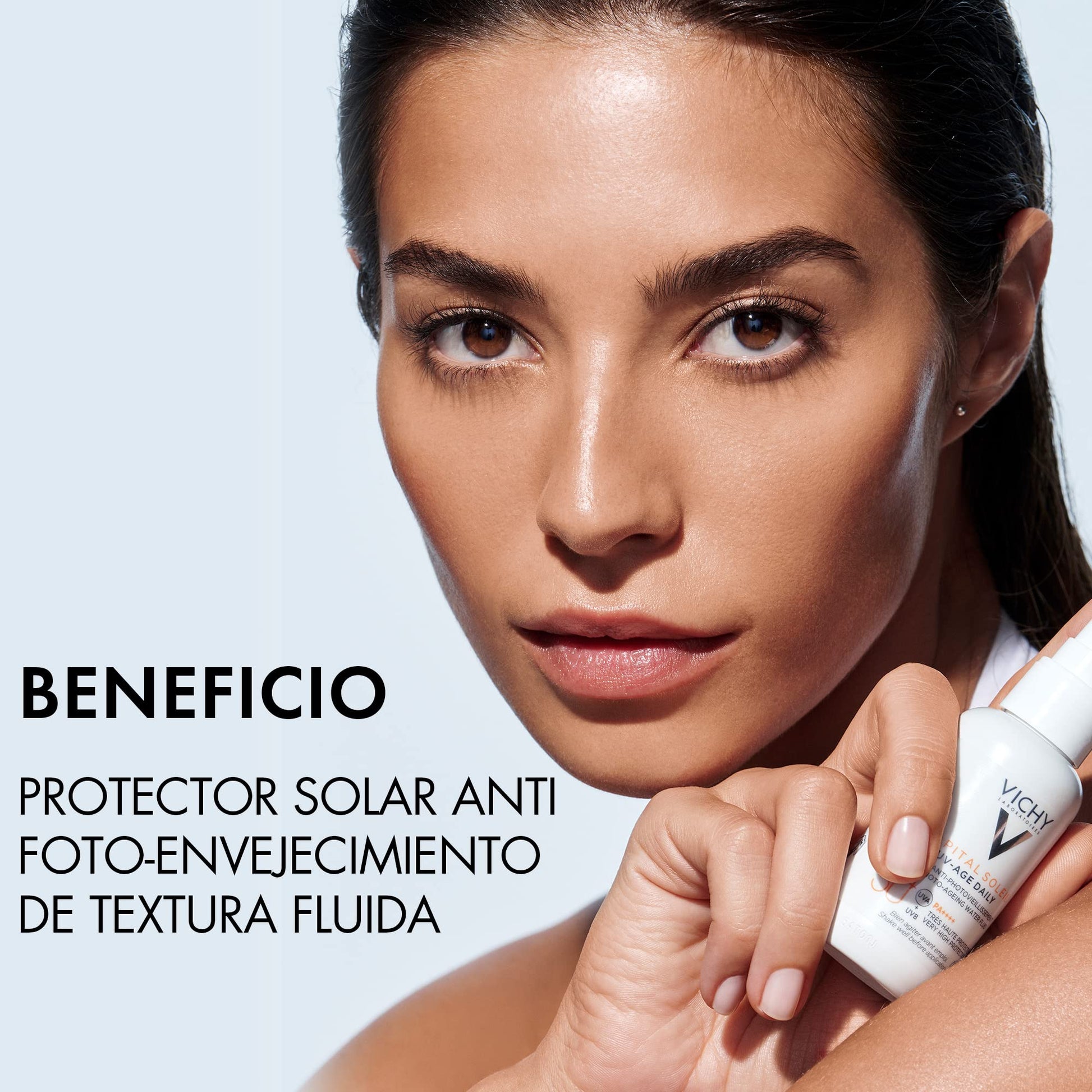 Protector Solar Facial Anti-Edad Vichy UV-Age FPS50+ con Color