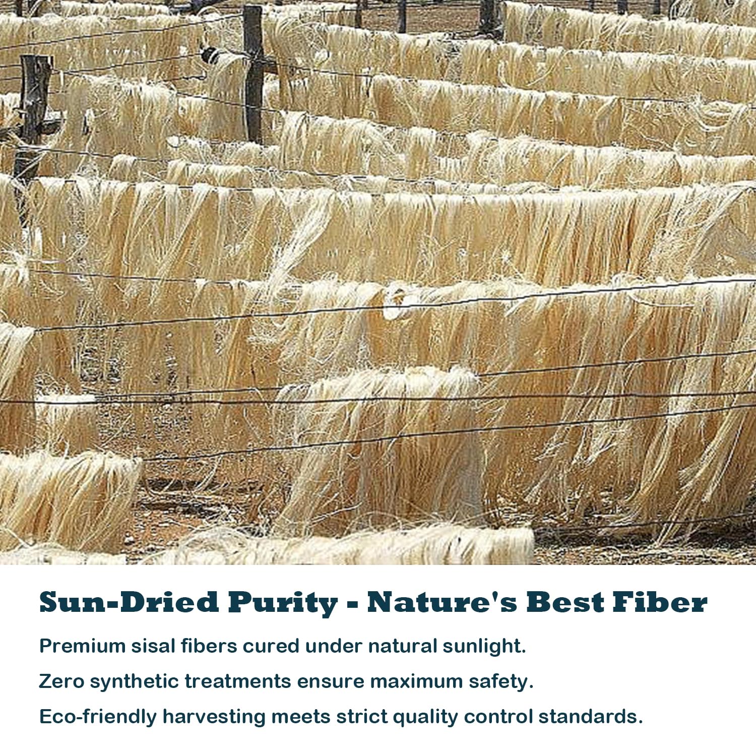 Cuerda de Sisal Natural Treasborn blanca para Rascar Gato