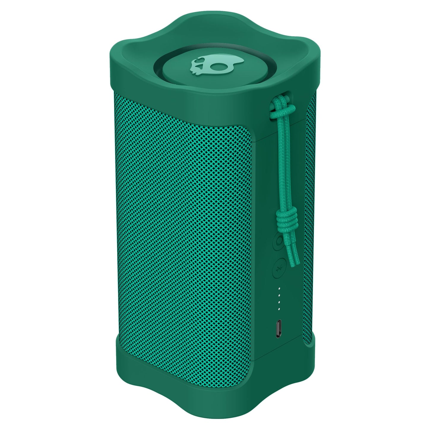 Skullcandy Terrain - Altavoz inalámbrico Bluetooth IPX7 Impermeable con radiadores pasivos duales Personalizados, batería de 14 Horas, muñequera de Nailon y estéreo inalámbrico Verdadero