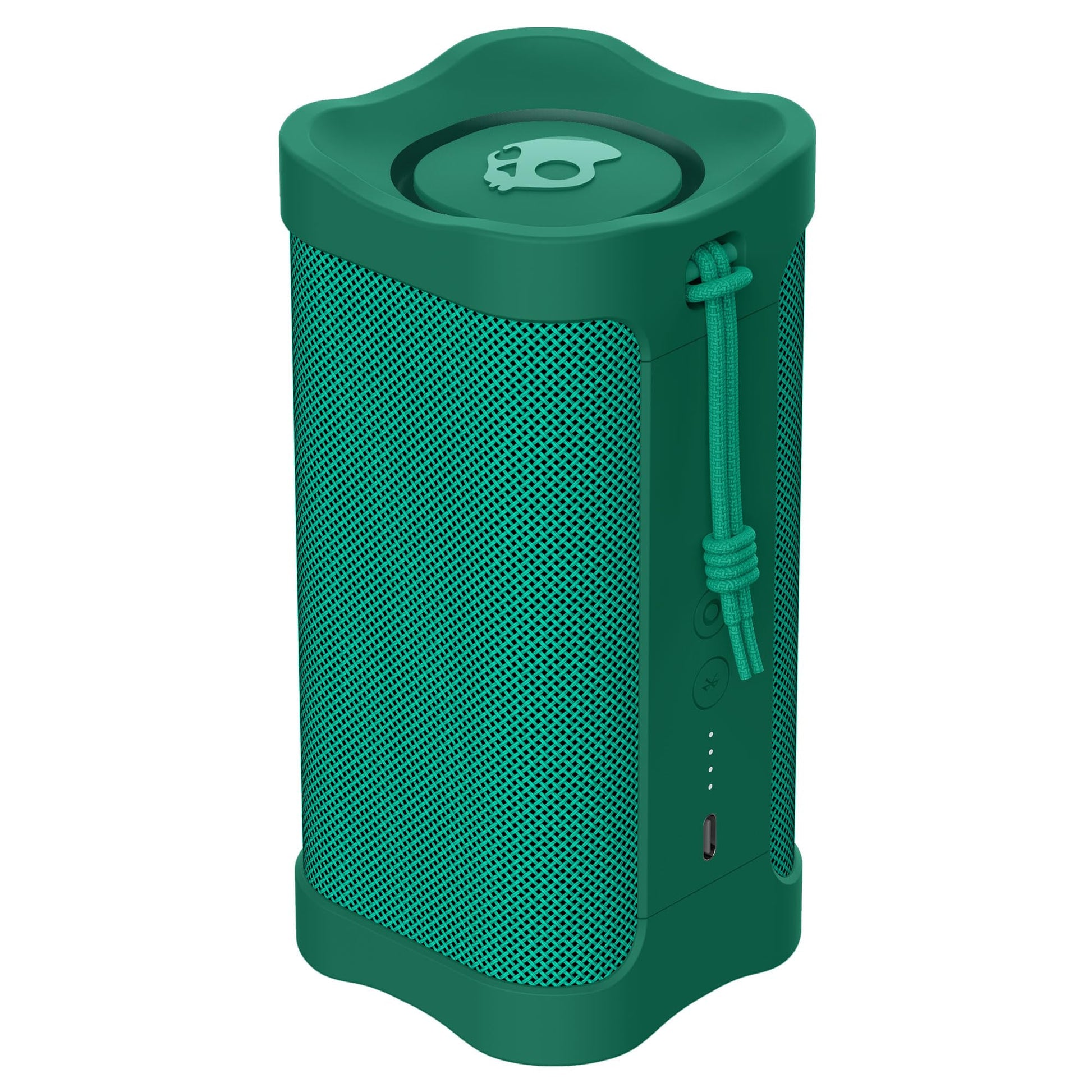 Skullcandy Terrain - Altavoz inalámbrico Bluetooth IPX7 Impermeable con radiadores pasivos duales Personalizados, batería de 14 Horas, muñequera de Nailon y estéreo inalámbrico Verdadero