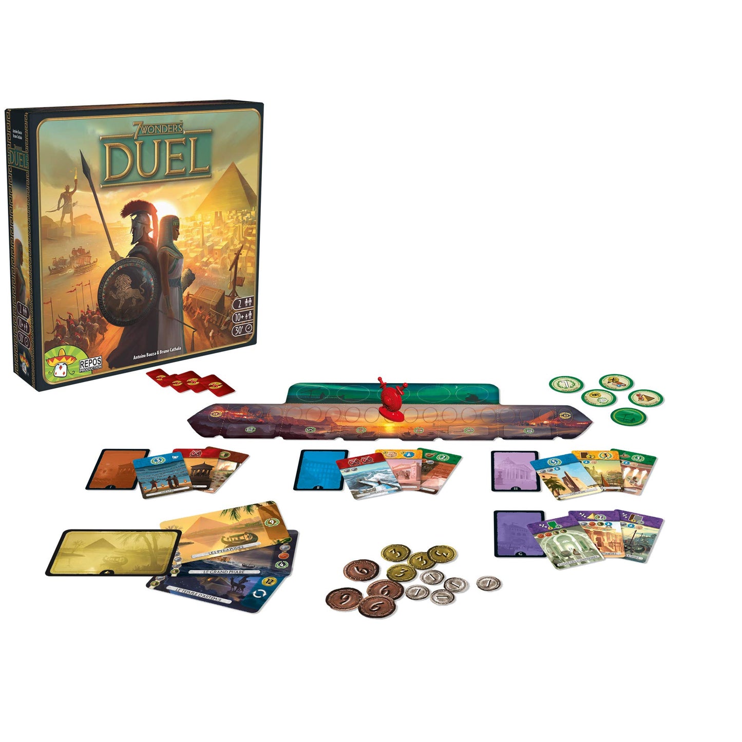 Juego de Mesa Repos Production 7 Wonders Duelo