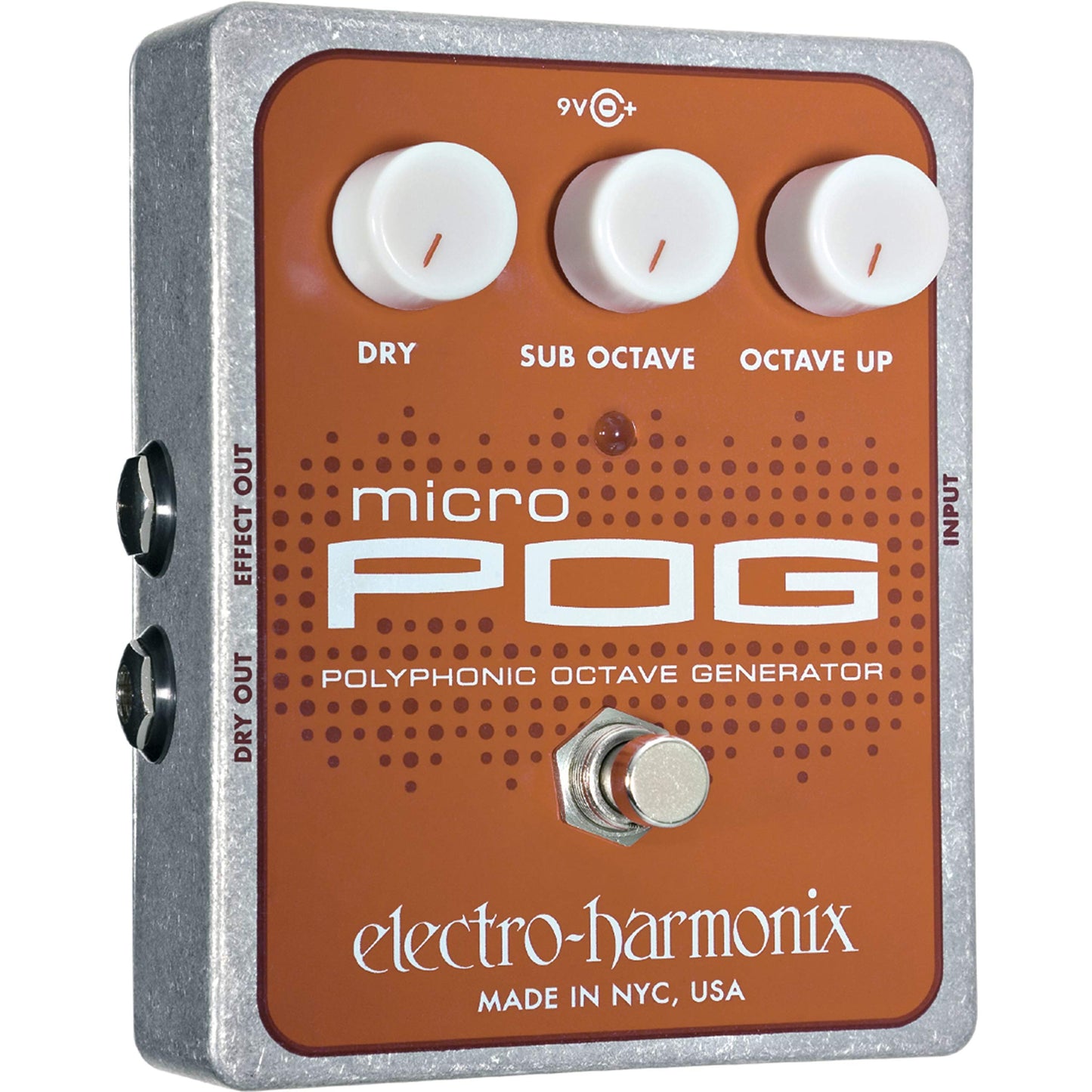 Pedal de Efectos Electro-Harmonix Micro POG polifónica para Guitarra