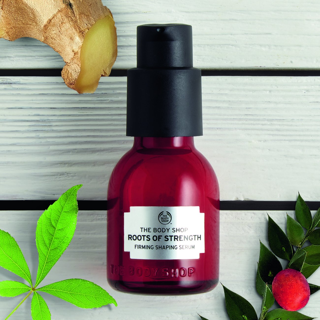 The Body Shop Roots of Strength Firming Shaping Serum, 1.0 Fluid Ounce