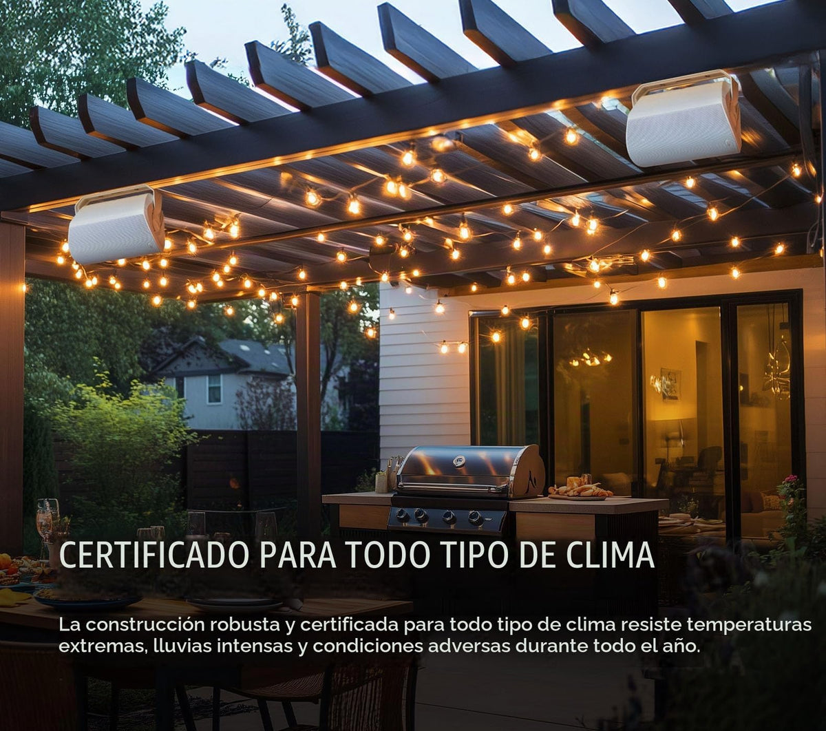 Bocina Polk Audio Atrium 8 SDI Blanca de 125W para Montaje en Pared