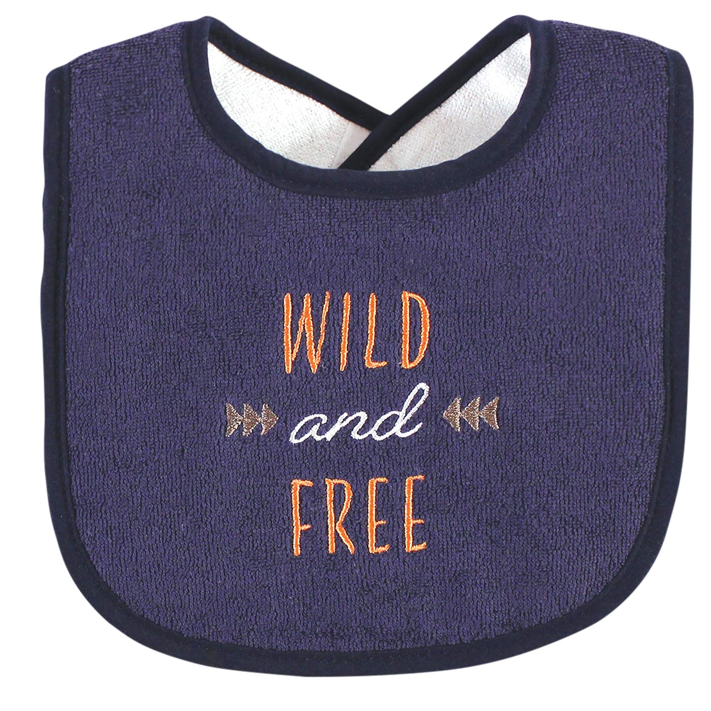 Hudson Baby - Baberos unisex de algodón de rizo con relleno de fibra, bosque para niños, talla única