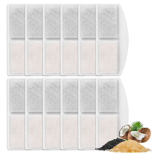 Repuesto Filtro Para Fuente de Mascotas MyfatBOSS Blanco Compatible Fuente Automática 100 Onzas 3 Litros