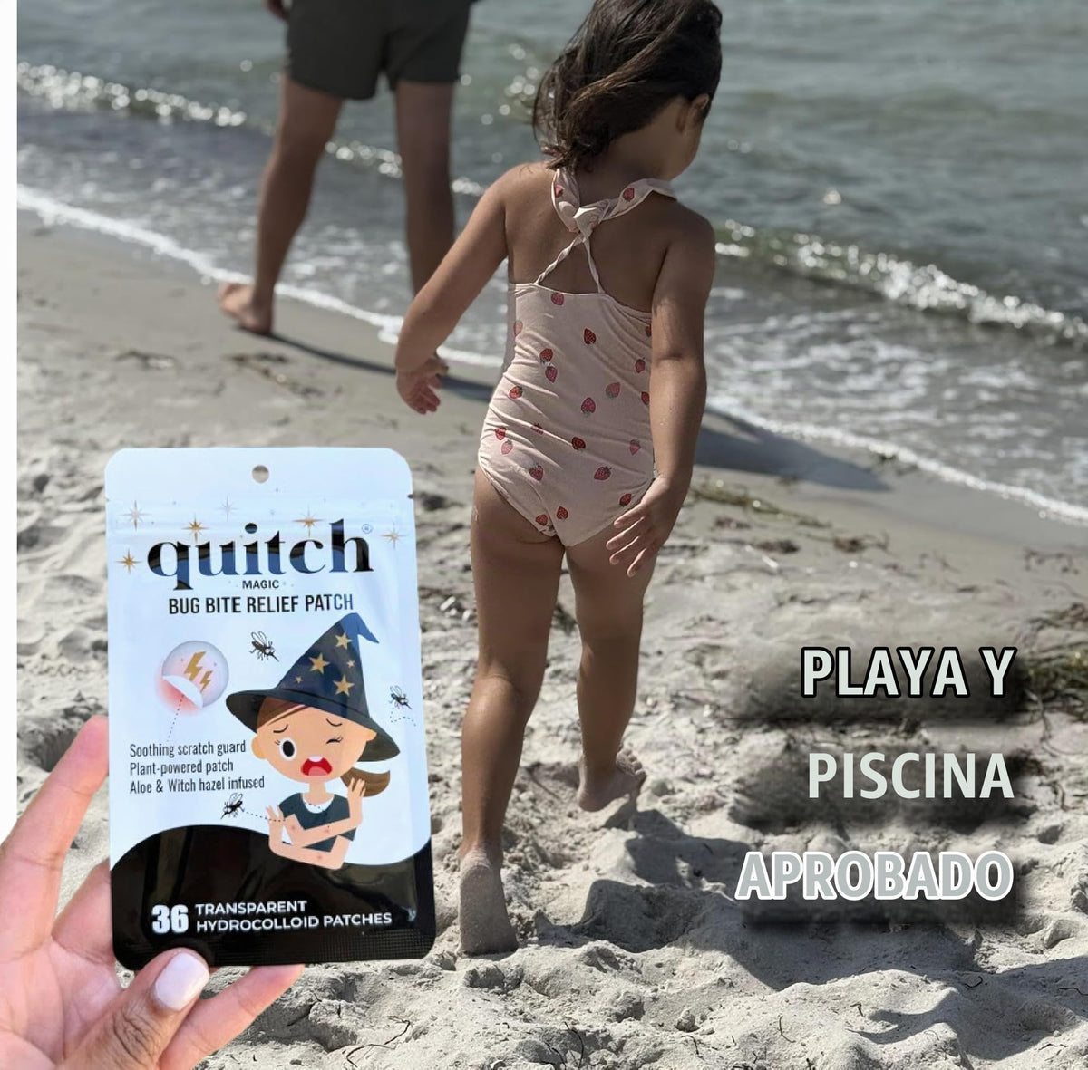 Parches Alivio Quitch Mosquitos Niños y Bebés Alternativa a Cremas Antiprurito