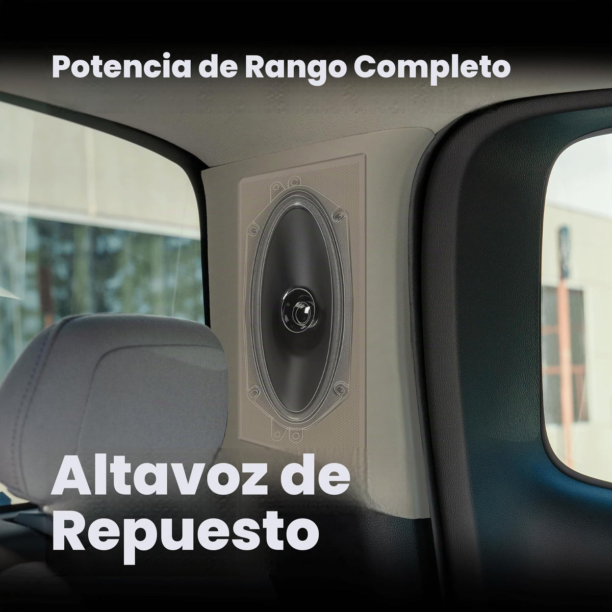 Altavoz de Repuesto para Coche BOSS Audio Systems 4x10 Pulgadas Rango Completo 120W