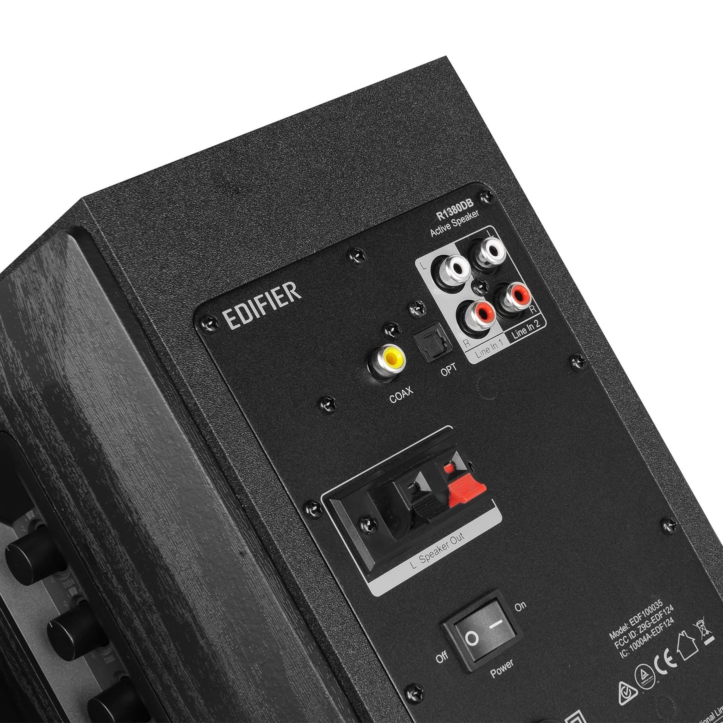 Altavoces de Estantería Edifier Negro con Bluetooth y Entrada Óptica-Coaxial