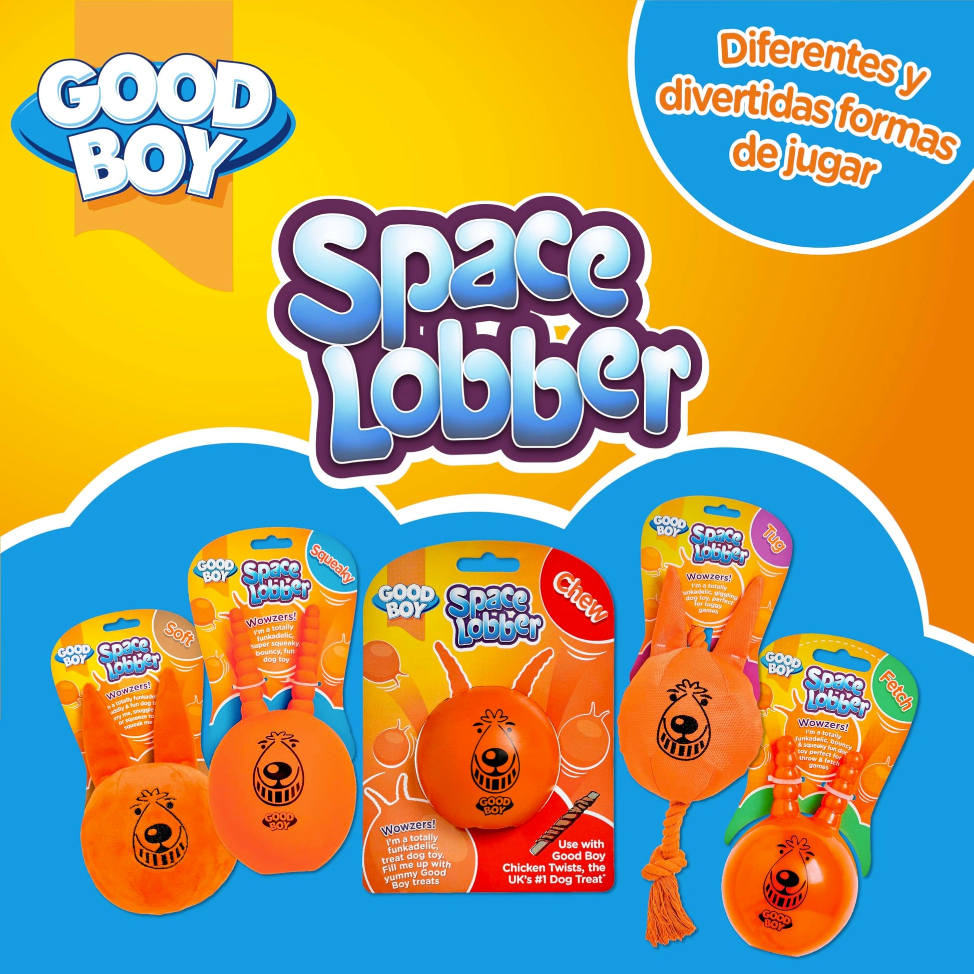 Good Boy - Juguete para Perro con Cuerda para Jalar - Juguete Interactivo muerde jala y estira - Juguete Suave para Perro - Juguete de Material Resistente