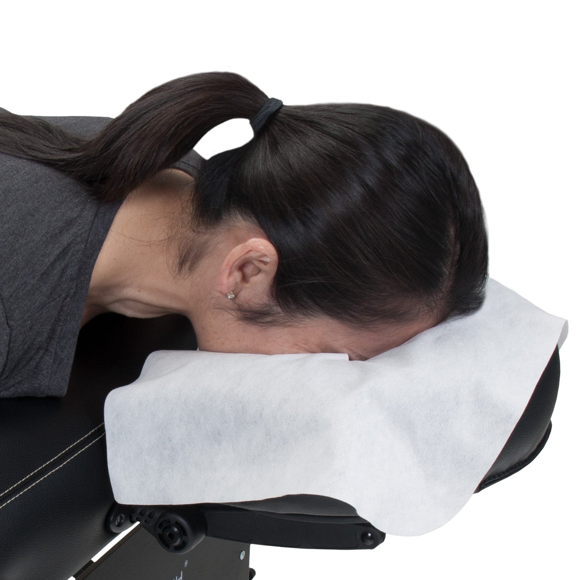 Cubiertas Desechables Earthlite Blanco Grado Médico Suave y Antiadherente para Mesas y Sillas de Masaje