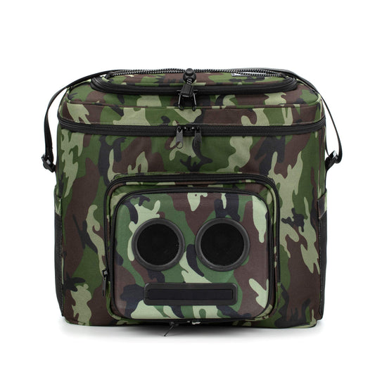 The #1 Cooler with Speakers on Amazon. 15-Watt Bluetooth Speakers & Subwoofer for Parties/Festivals/Boat/Beach. Rechargeable, Works with iPhone & Andr