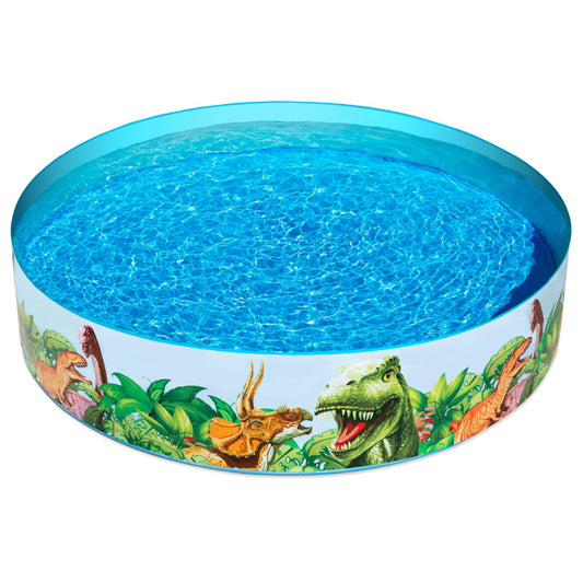 Bestway BW55022-20 Dinosaurous Fill 'N Fun - Piscina para niños, 1,83 m x 38 cm, tamaño único, Multicolor