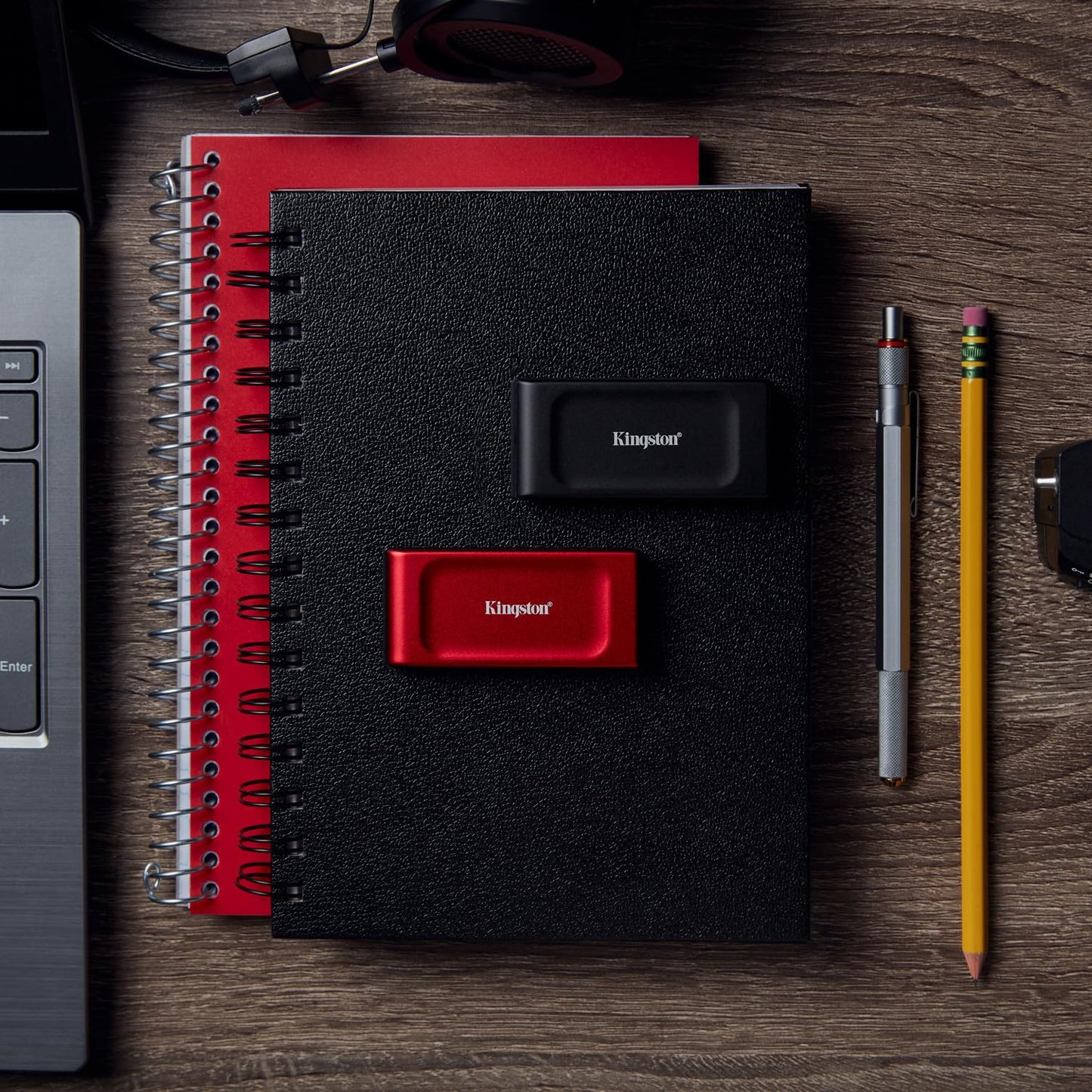 Kingston SSD Externo XS1000R, Capacidad: 2000GB, USB 3.2 Gen 2, Lectura: 1050MB/s, Escritura: 1000MB/s, Color: Rojo, SKU: SXS1000R/2000G