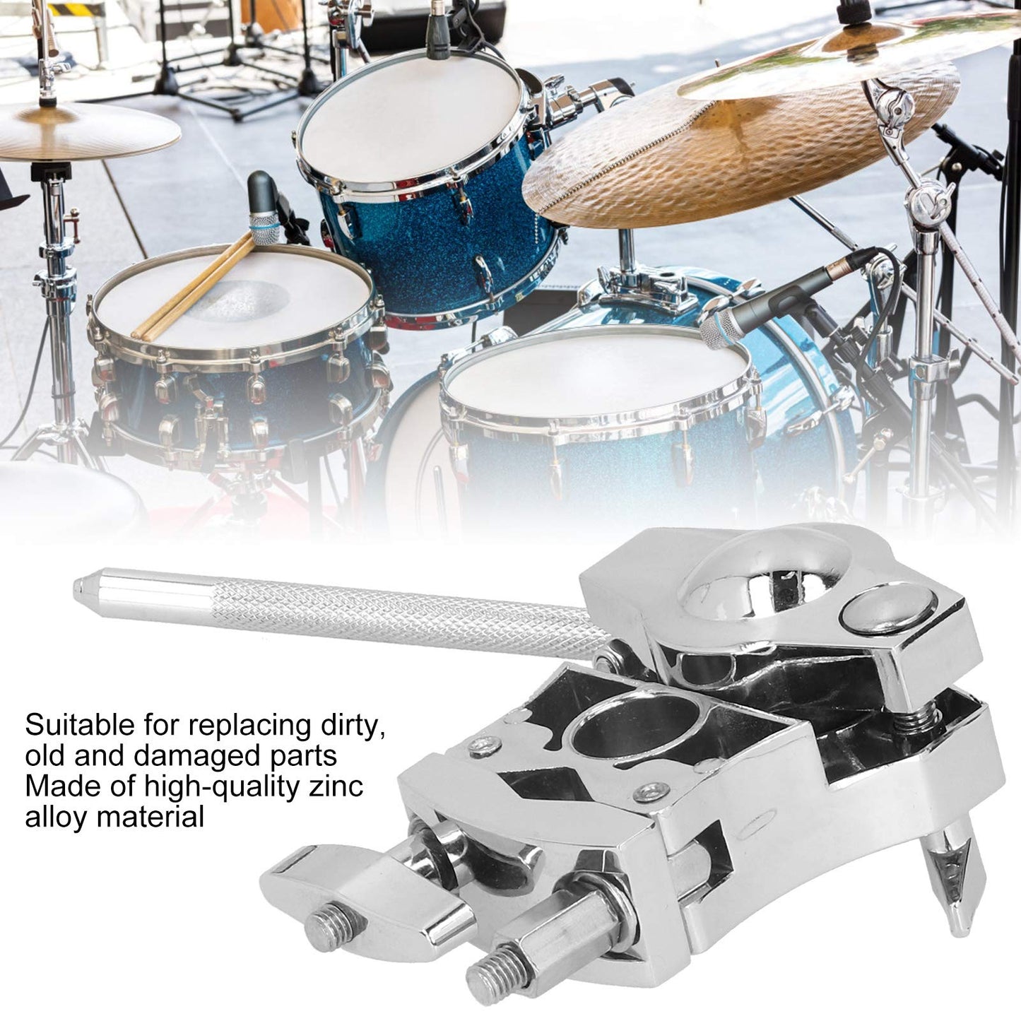 Rack para Tom Drum Artesanía Exquisita Dureza Fuerte Rendimiento Profesional