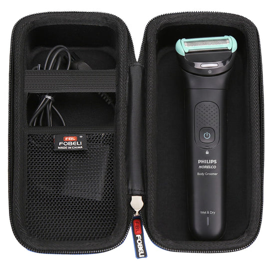 FBLFOBELI - Carcasa rígida de EVA para Philips Norelco Bodygroom Series 7000 para cortadora y afeitadora de cuerpo y manscaping BG7030/49 (solo funda)