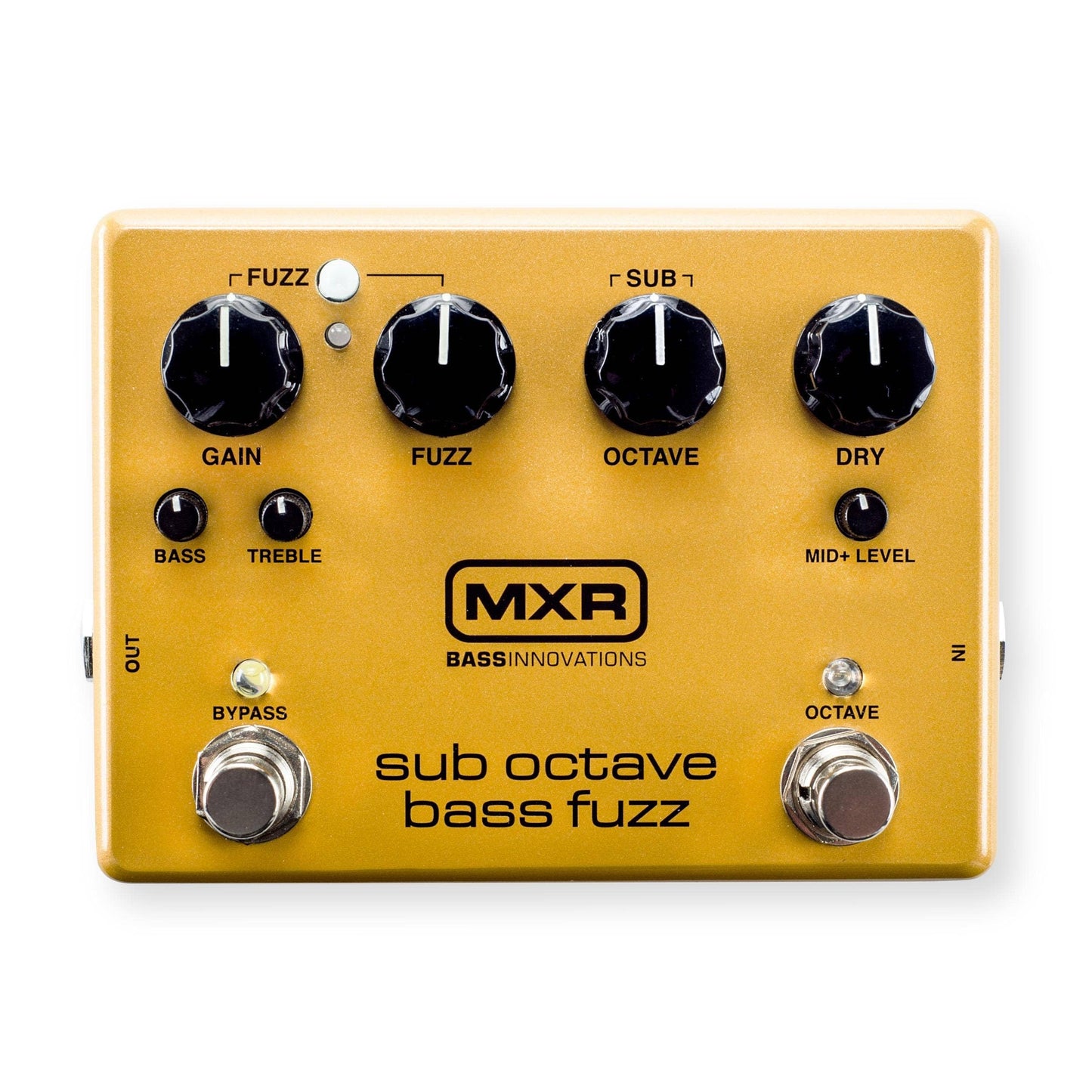 Pedal de Efectos MXR Sub Octave Bass Fuzz Guitarra