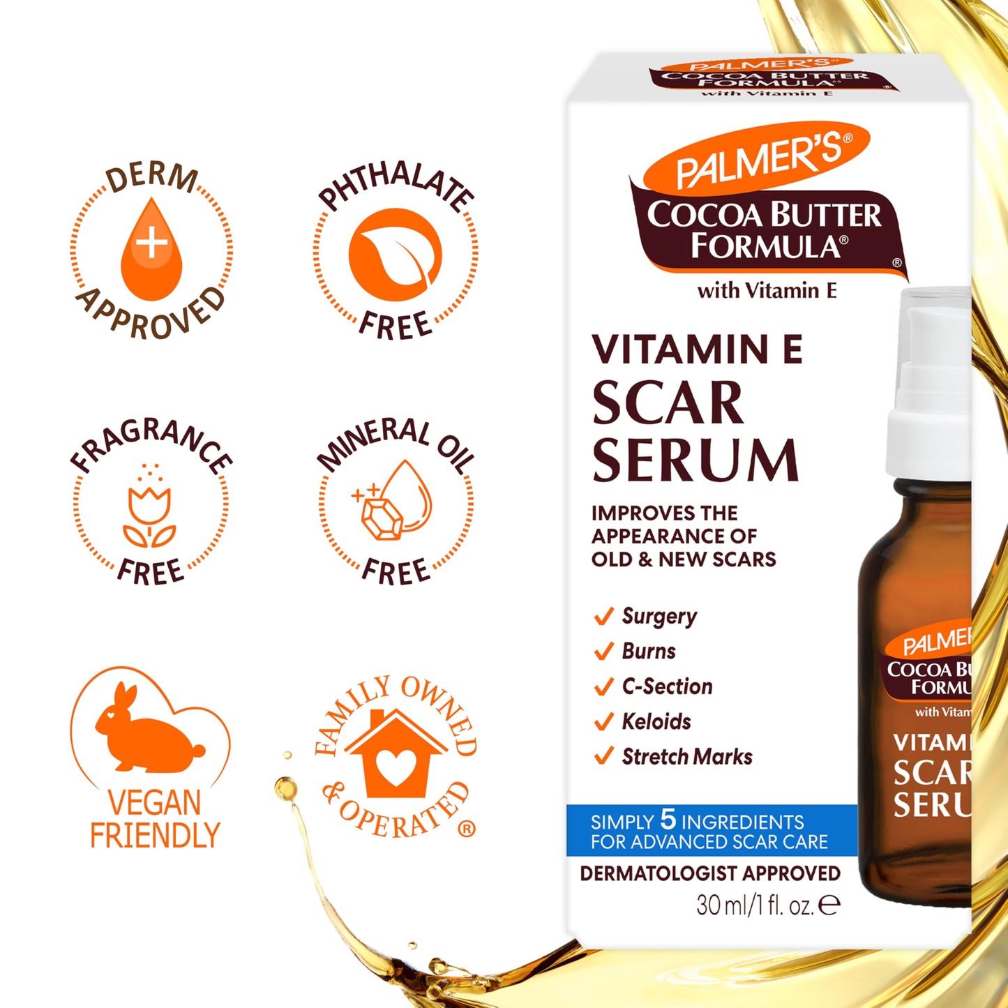 Sérum Palmer's Fórmula de Manteca de Cacao 30 ml