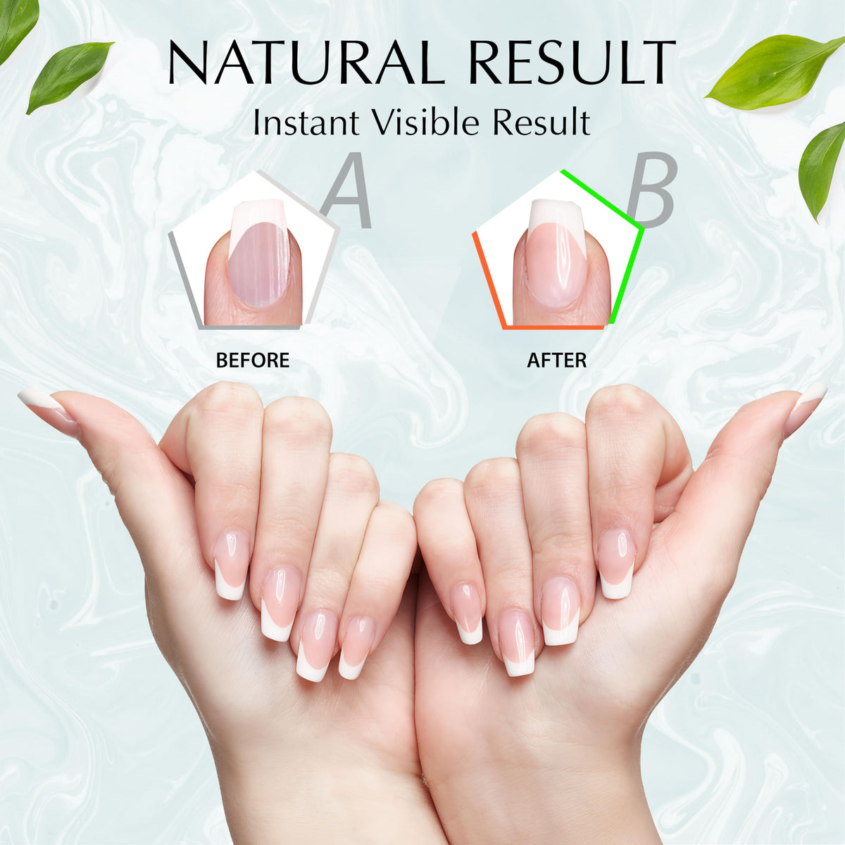Morary- Bloque pulidor de uñas de 4 vías Bloque pulidor de brillo de uñas para uñas naturales y acrílicas Bloque pulidor más suave