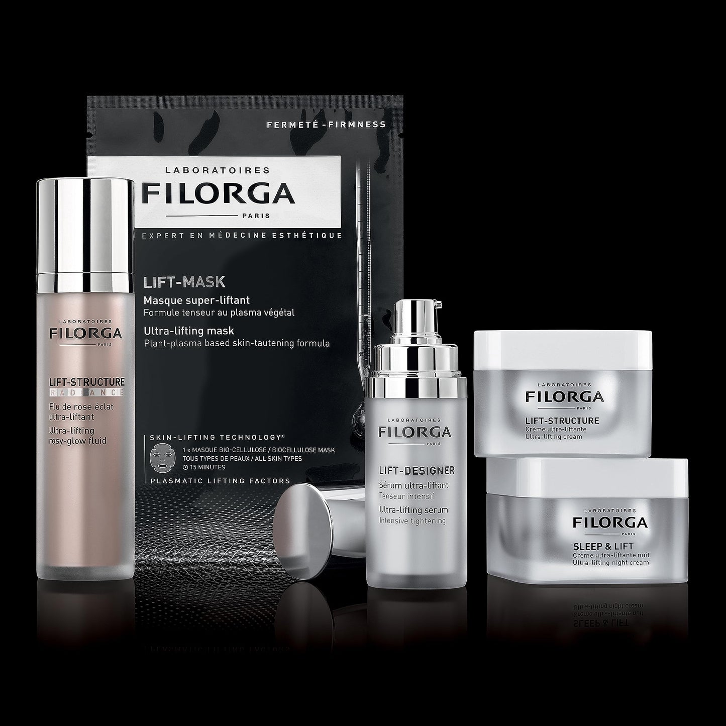 Filorga Lift Designer Suero Antienvejecimiento con Roller para la Flacidez y Expresiones Marcadas en la Cara