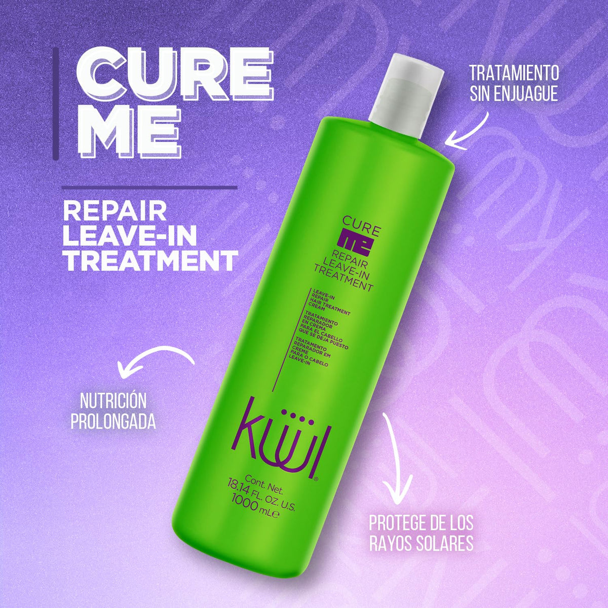 Leave-In KÜÜL Cure Me Reparador Cabello Teñido Nutrición